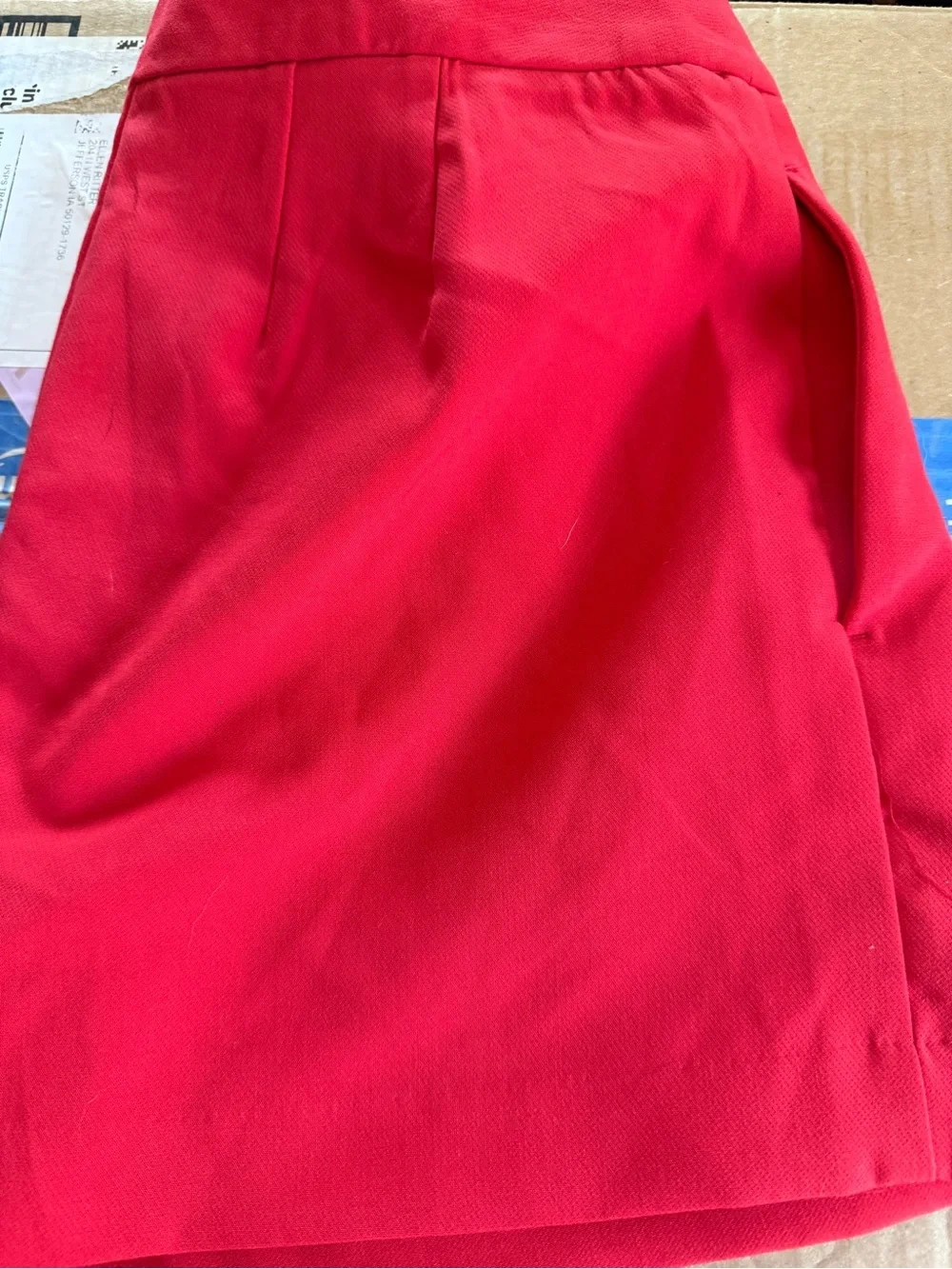 a new day Red High-Waist Tailored Women's Shorts